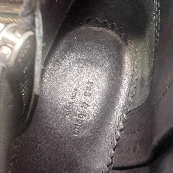 rag & bone Black Ankle Booties - Picture 3 of 3